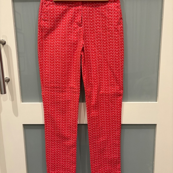 2 Red Funky Glasses Print Boden Pants - Picture 6 of 6